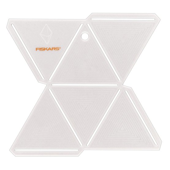 Template Diamante Fiskars Paper Gems Gemma di Carta 3D Bianco 