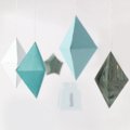 3D paper gems modelo Diamante